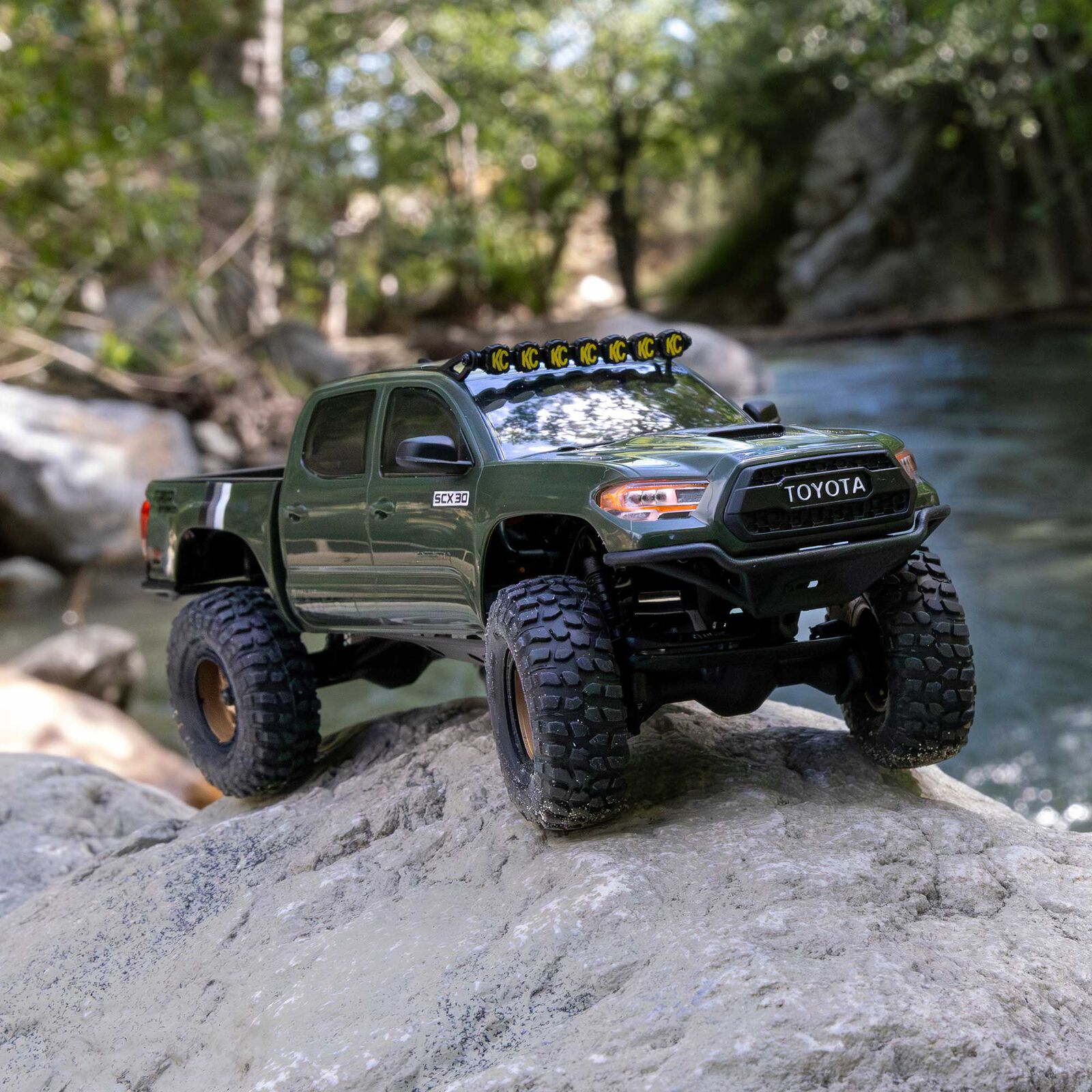 Outdoor Power Meter Bike - Axial 1/30 Scx30 Tacoma Rc Car
