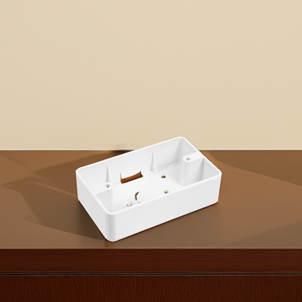 Outdoor Power Receptacle - 4Pcs Plastic Electrical Outlet Box Weatherproof