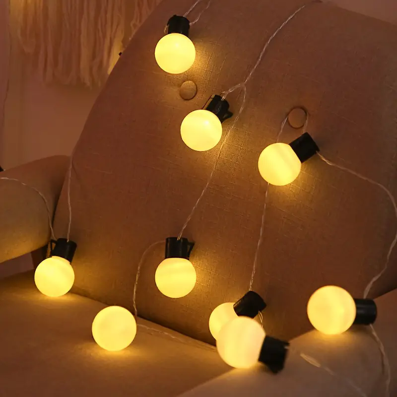 Holiday Balls String Lights In - Outdoor Power House recension och pris