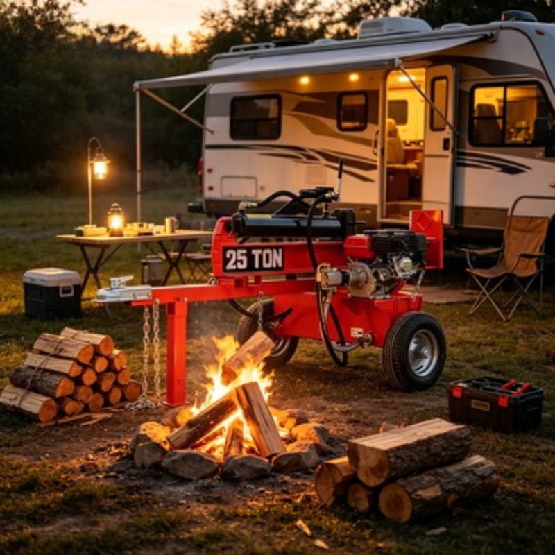 Portable Electric Log Splitter - Log Splitter Electric recension och pris