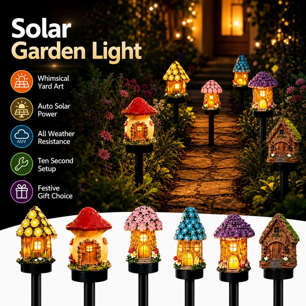 LED Solar Lawn Light Multi Cra - Outdoor Power House recension och pris