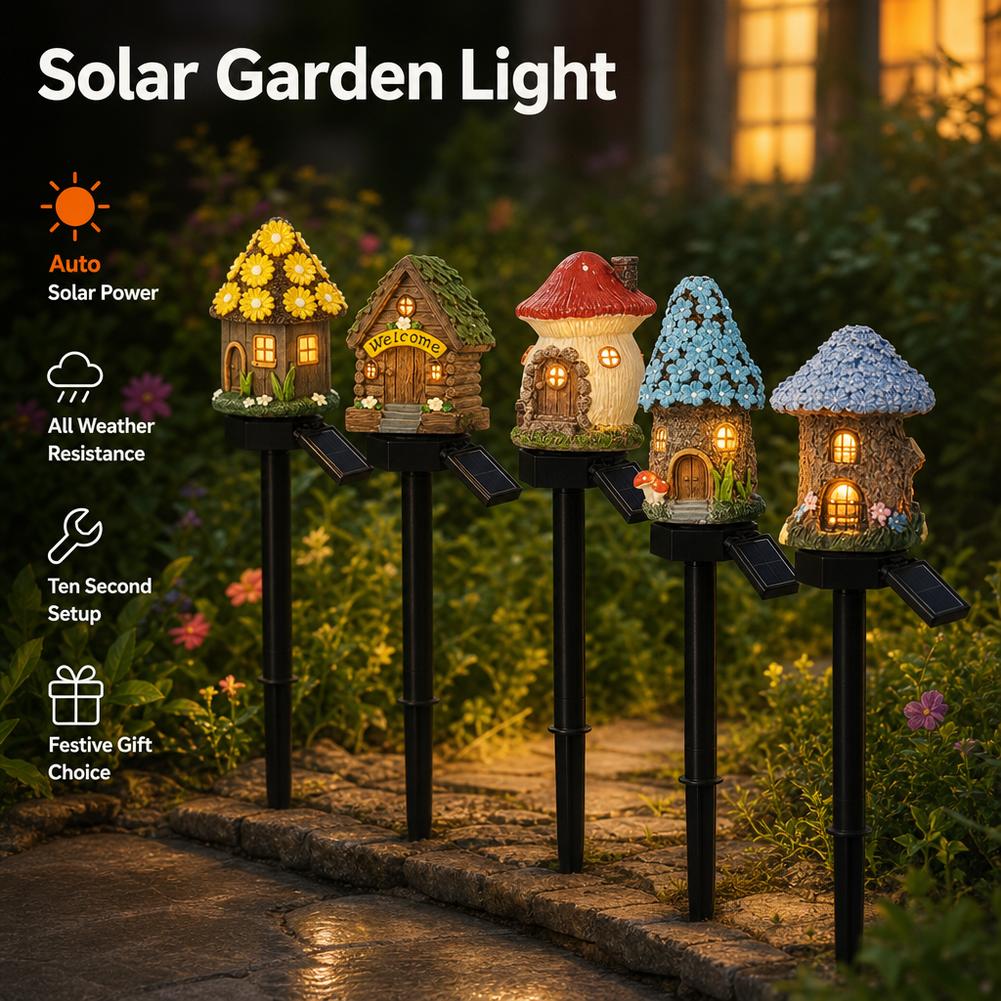 LED Solar Lawn Light Multi Cra - Outdoor Power House recension och pris
