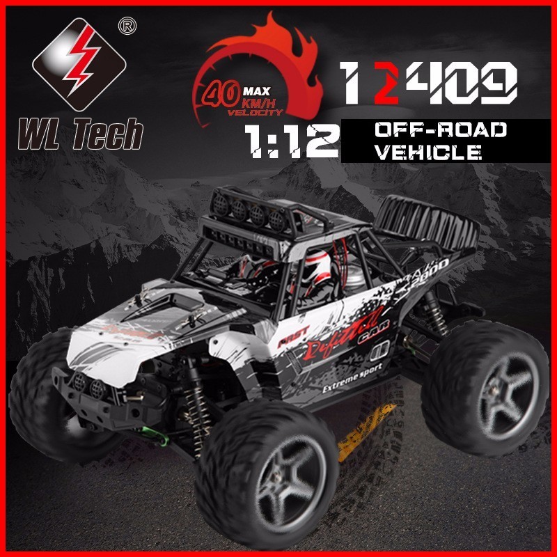 WLtoys 12409 Racing Car 1/12 4 - Outdoor Power Meter Bike recension och pris