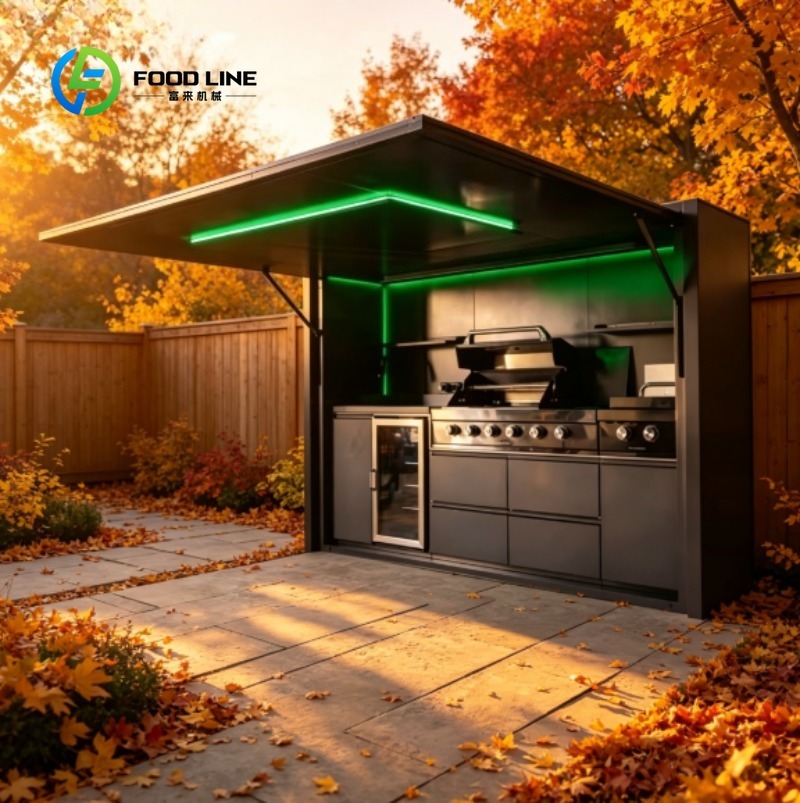 Solar Powered Steel Outdoor Ki - Outdoor Power House recension och pris