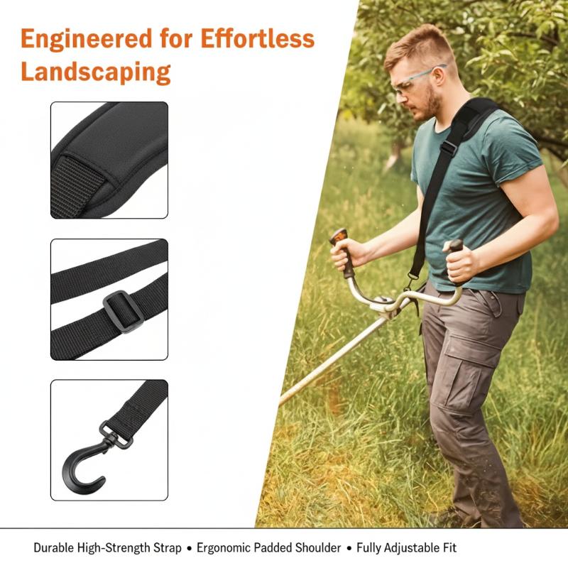 Multi Use Adjustable Brush Cut - Brush Cutter Strap recension och pris