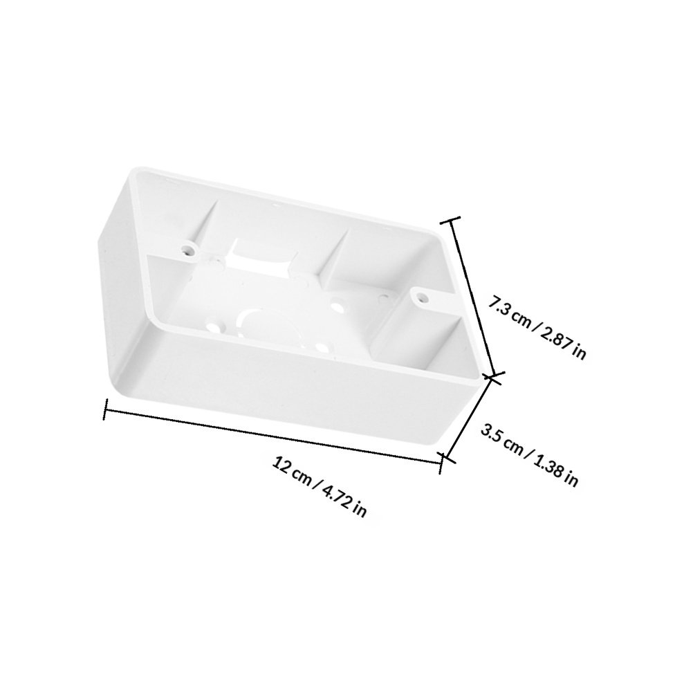 4Pcs Plastic Electrical Outlet - Outdoor Power Receptacle recension och pris