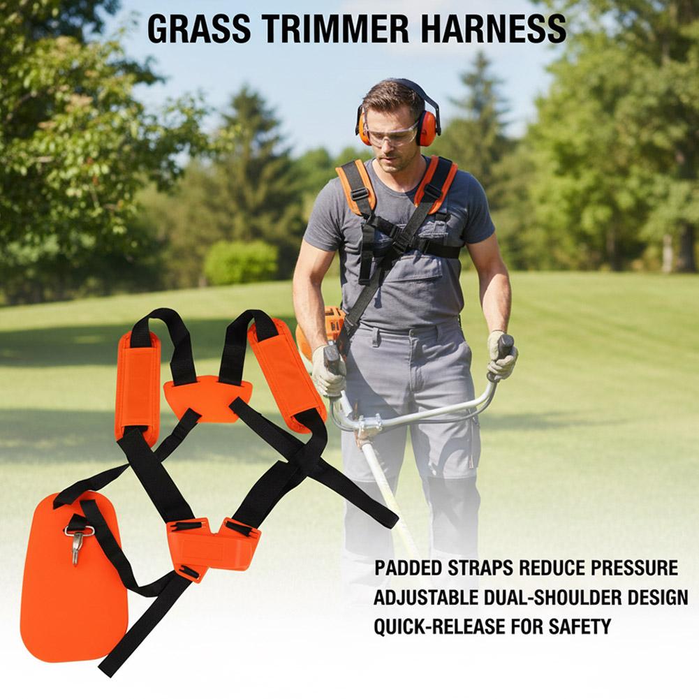 Double Shoulder Strap Lawn Mow - Brush Cutter Strap recension och pris