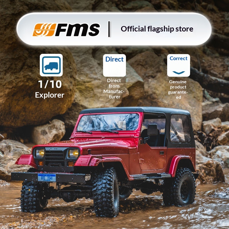 Fms 1/10 Scale Explorer Rc Off - Outdoor Power Meter Bike recension och pris