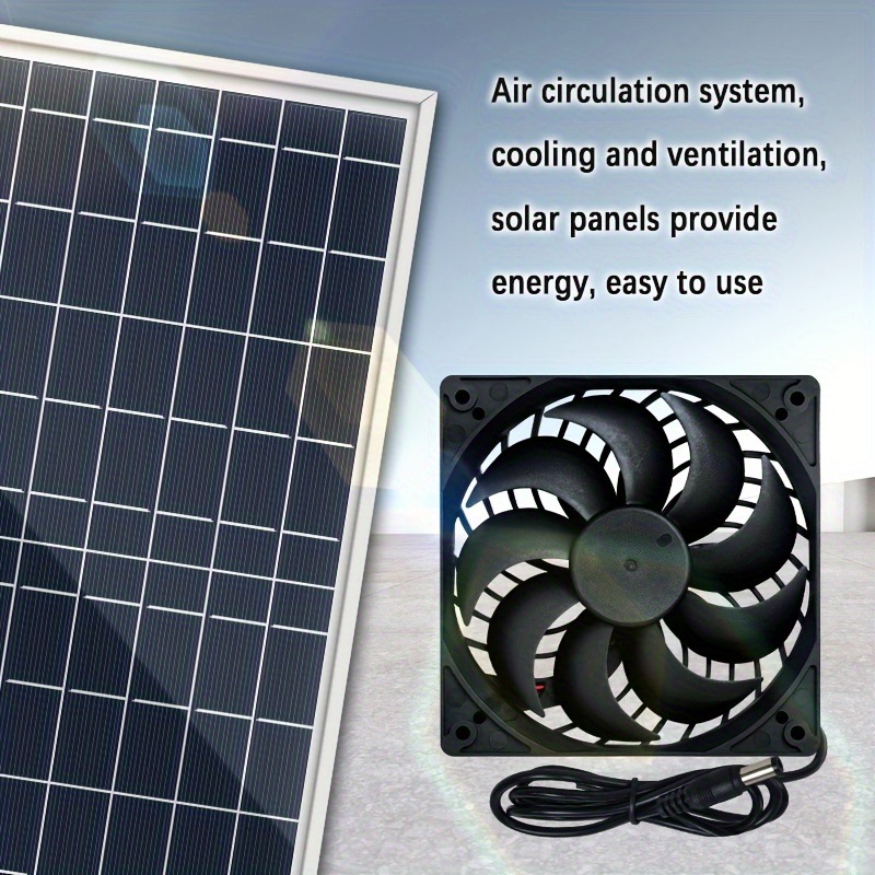 15W Solar Powered Dual Cooling - Outdoor Power House recension och pris