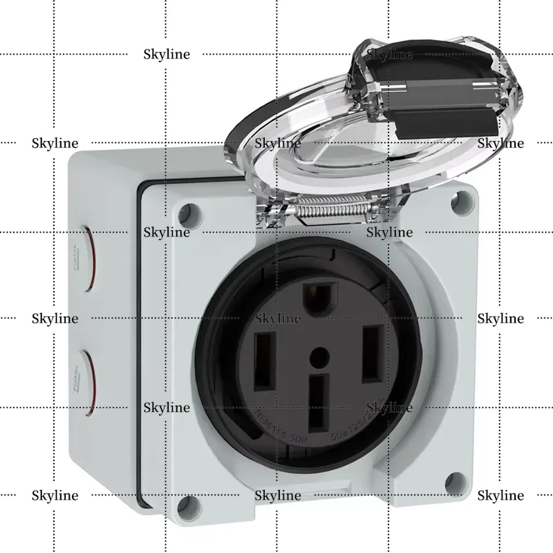 B67A 50 Amp Power Outlet Box 1 - Outdoor Power Receptacle recension och pris