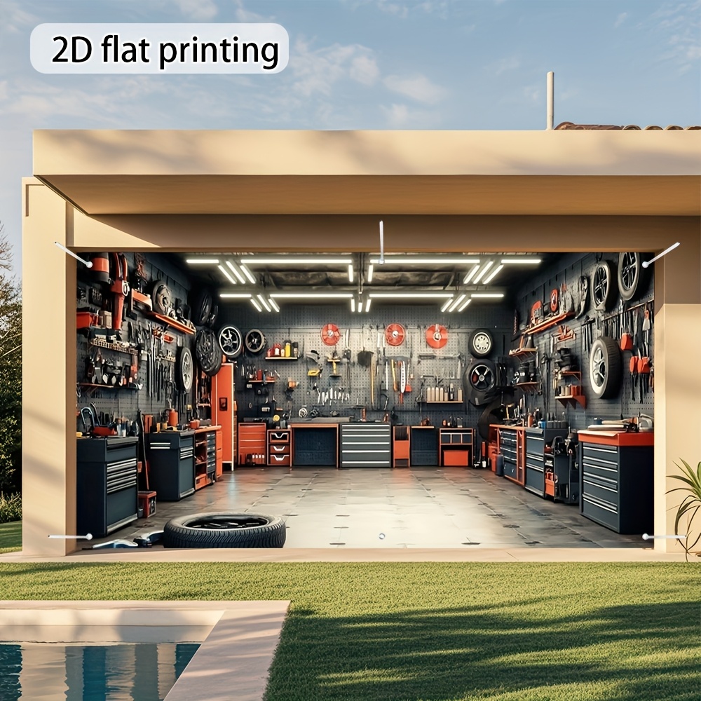 One 2D flat-printed workshop t - Outdoor Power House recension och pris
