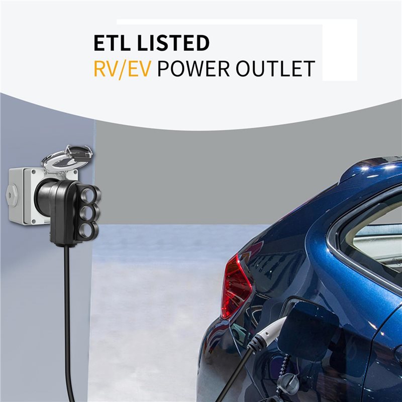 B62B-2X 30Amp Power Outlet Box - Outdoor Power Receptacle recension och pris